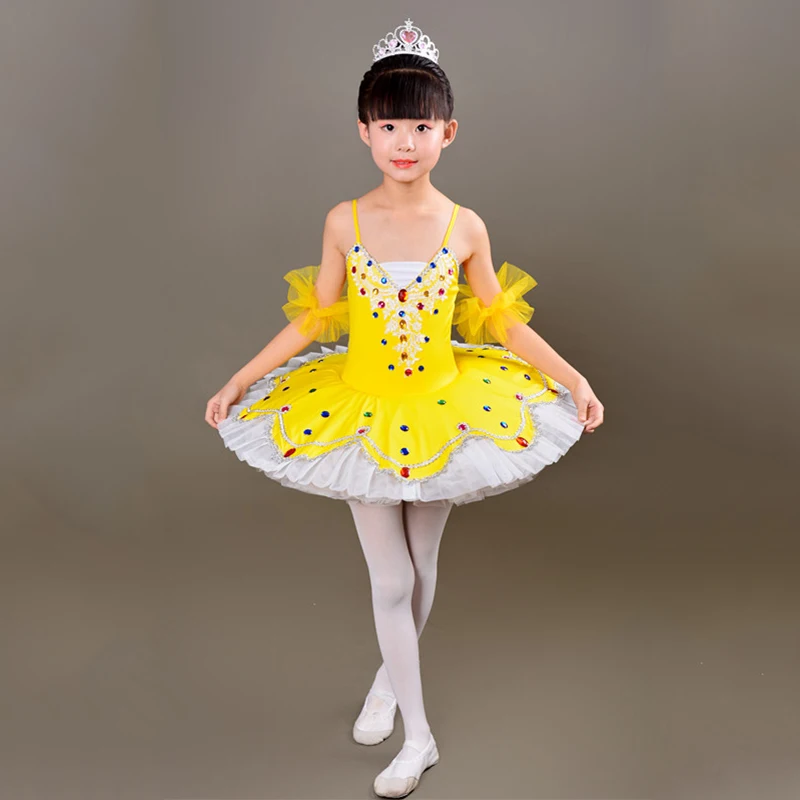 

2018 New Kid Professional Swan Lake Ballet Tutu Costume for Children Ballat Dance Kids Ballet Dress girl Dancewear tutu Costume