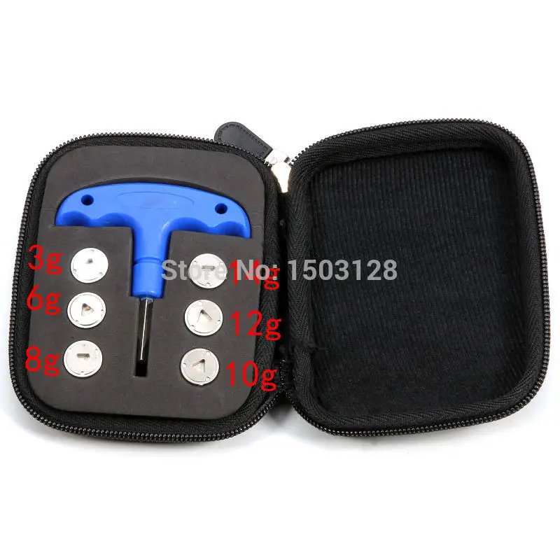6 шт. (3g/6g/8g/10g/12g/14g) комплект гирь + гаечный ключ для Adams Super LS DHY 9031 12 Fairway XTD драйвер