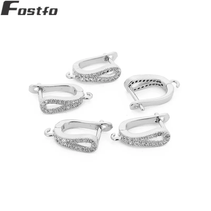 Fostfo Ювелирные серьги ручной работы аксессуары 1,3*1,8 см серьги крюк хлопки для женщин Жемчуг кисточки серьги изготовление 2 шт./лот