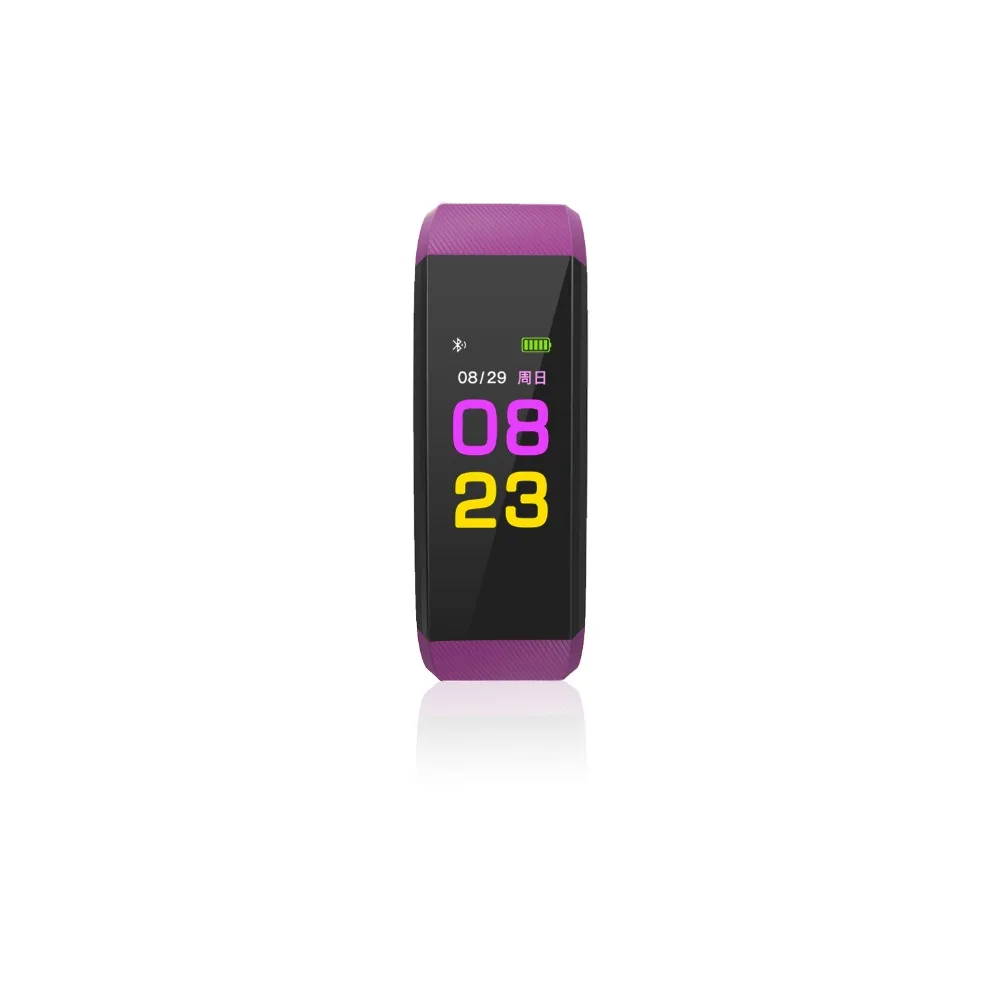 Winait ID115 плюс Smartband Цвет сенсорный экран Смарт-браслет сердечного ритма трекер