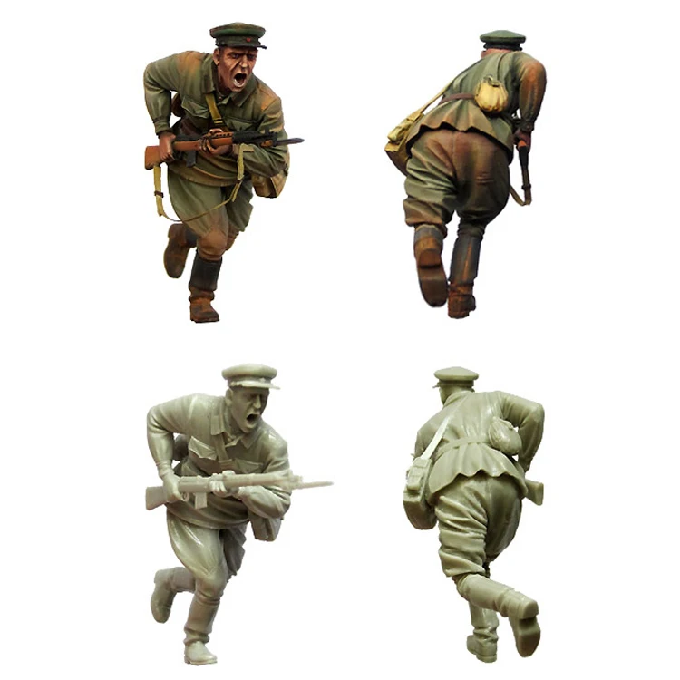1/35 шкала в сборе набор для фигурки из смолы советский красный армейский
