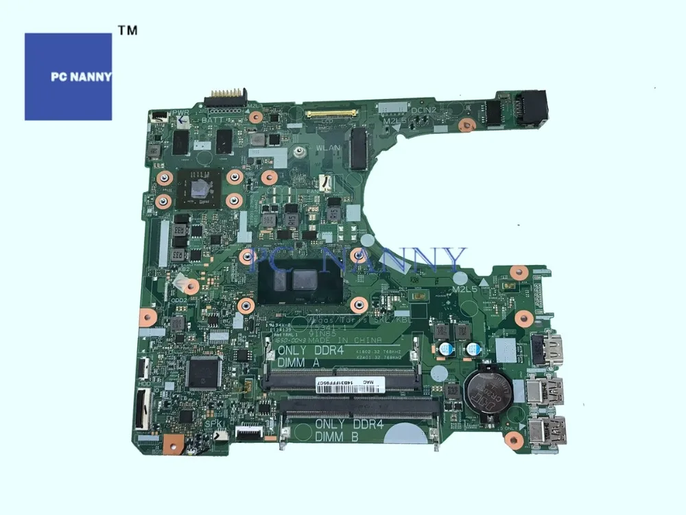 Материнская плата PCNANNY GV5TG 0GV5TG 15341 1 для Dell Inspiron 3567 Intel Core i5 7200U материнская