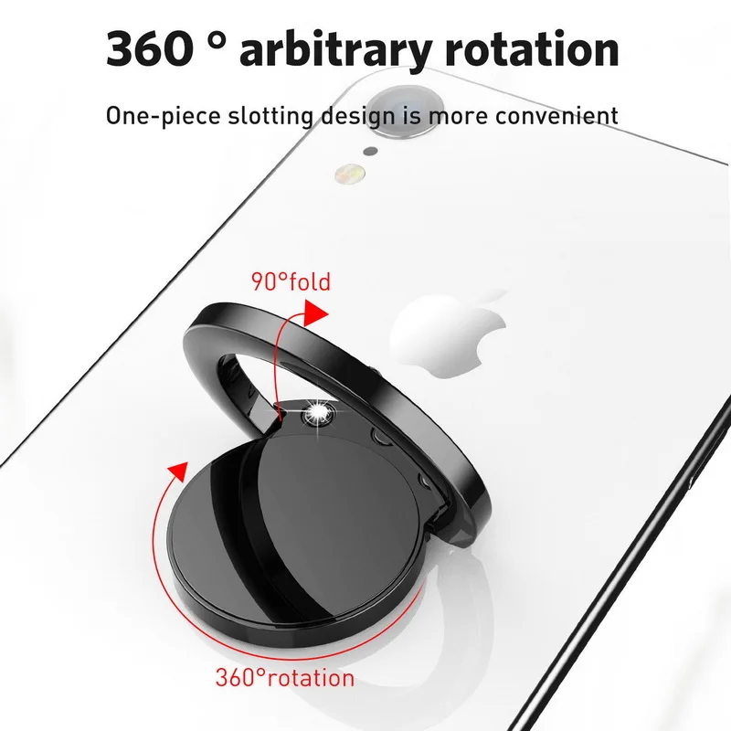 NOWAL Universal Diamond 360 Rotation Metal Finger Ring Holder Car Bracket Stand Case For Huawei Mate 20 10 9 8 P8 P9 P10 P20 Pro |