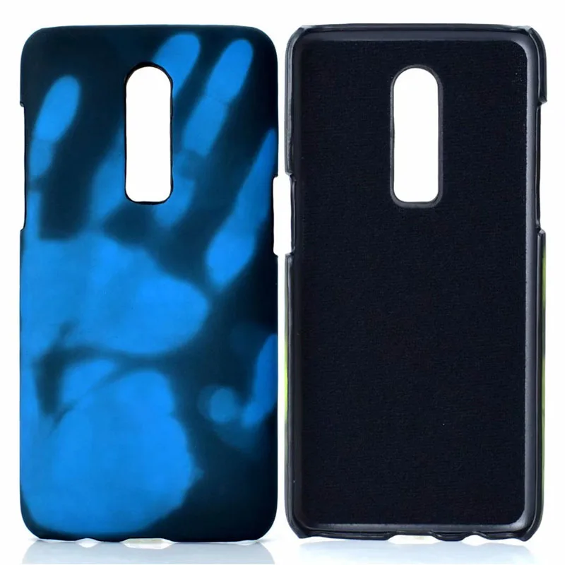 Чехол для Oneplus 7 Pro One Plus 6 1 + с термодатчиком меняющим цвет чехол тепловым сенсором
