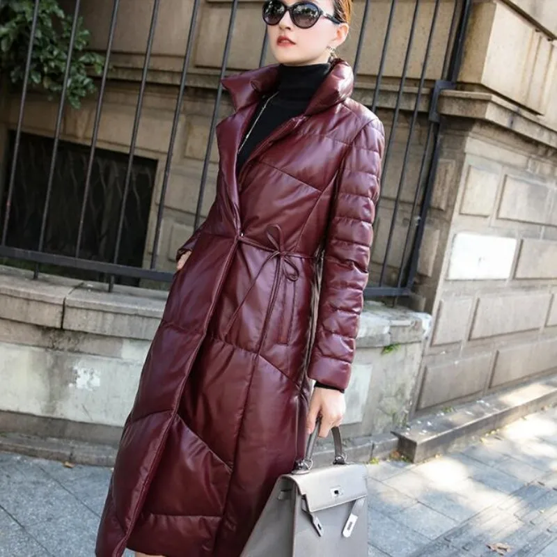 Фото Высококачественная Брендовая женская длинная куртка модный - купить