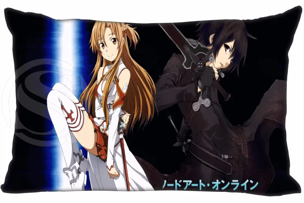T287 NEW Sword Art Online & 9 наволочка (одна сторона) Удобная лучший подарок Прямая поставка