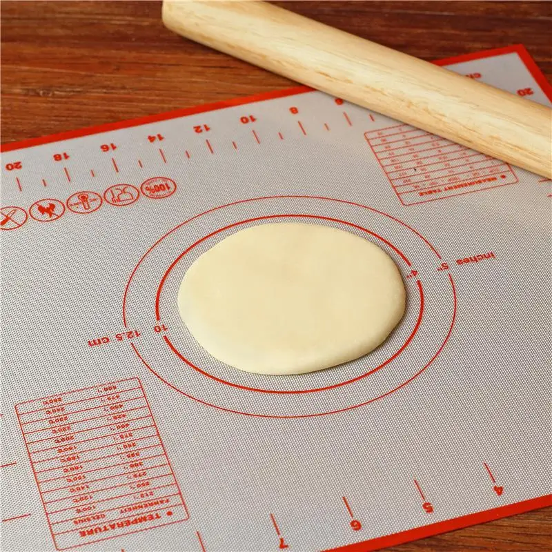 Домашний кухонный инструмент для приготовления пищи 100% силикон 60*40 см торт тесто