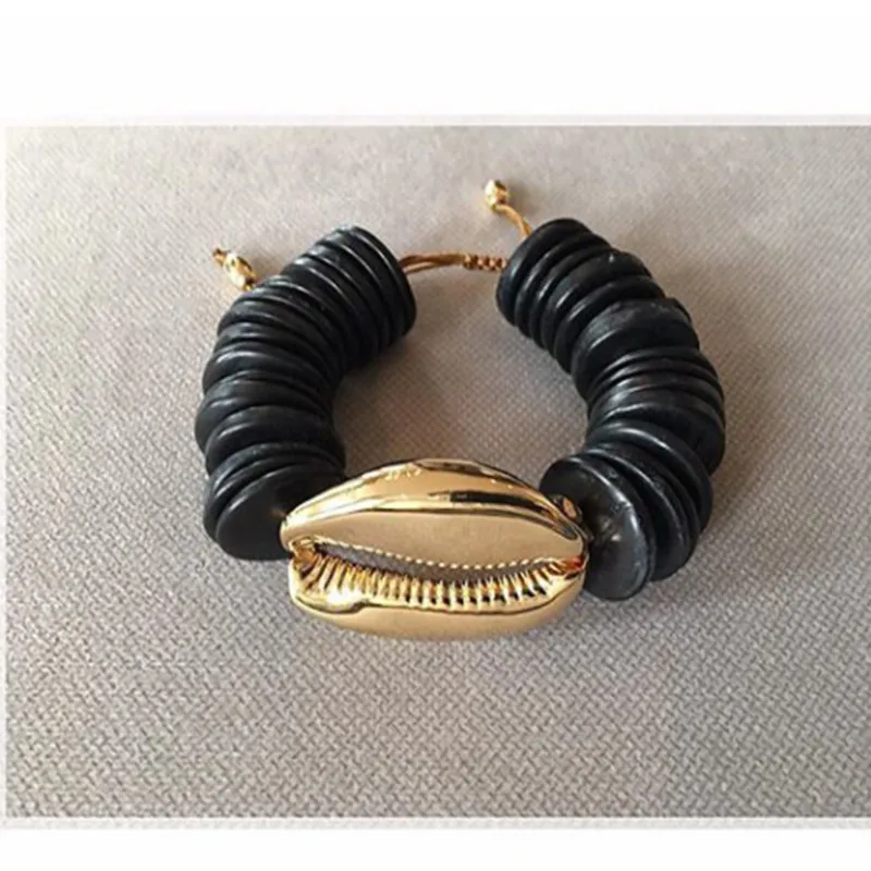 7 Браслеты bileklik mujer hombre puka COWRIE, браслеты для женщин, подарок, бижутерия, богемные браслеты в стиле бохо, браслеты для женщин - Окраска металла: 7