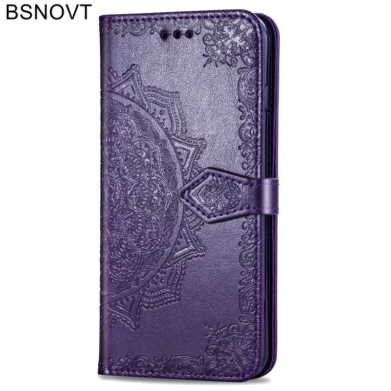 Чехол для Xiaomi Redmi 7A силиконовый Кожаный противоударный чехол бумажник телефона 5