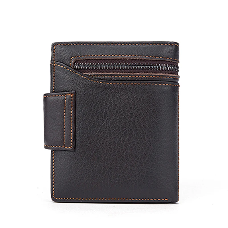 WESTAL мужской кошелек из натуральной кожи мини тонкий мужские кожаные кошельки с