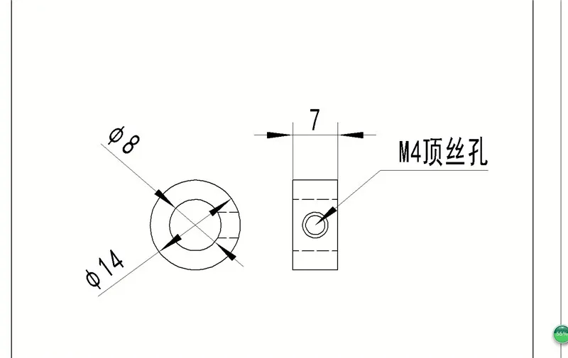 Funssor 10 шт. * Нержавеющая сталь блокировочный воротник шкафчик для Openbuilds OX CNC части