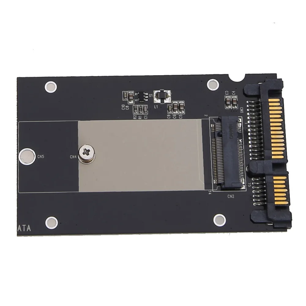 2 шт. B Ключ M.2 NGFF SSD на 2.5 дюйма SATA конвертер адаптер для 2230 2242 2260 базы m2 Win 10/Mac