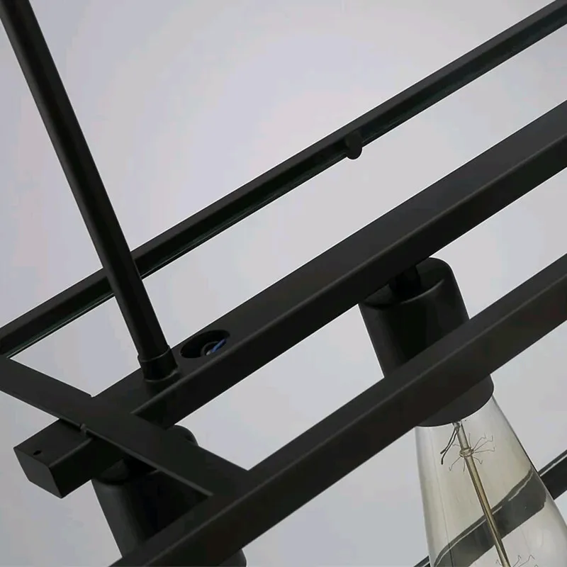 Винтажный кантри подвесные светильники из кованого железа промышленное