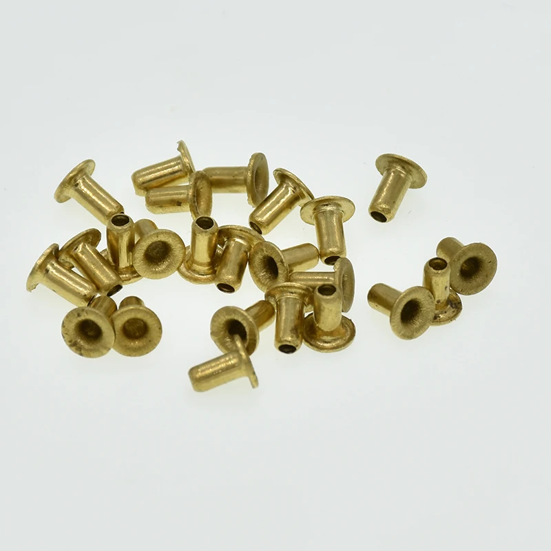 

100Pcs/LOT GB876 M0.9 M1.5 M2 M2.5 M3 M4 M5 M6 Double-sided Circuit Board PCB Nails Copper Hollow Rivet Nuts Kit GB876