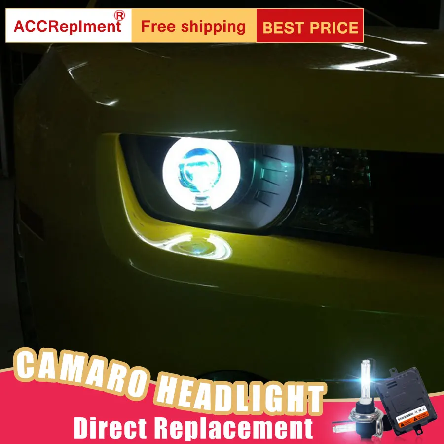 2 шт. светодиодный светодиодные фары для автомобиля Chevrolet Camaro 2010-2012 | Автомобили и