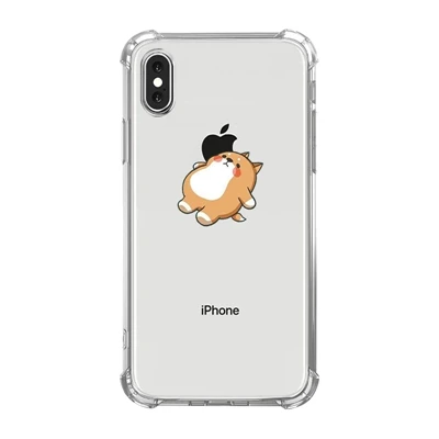 Чехол для телефона с рисунком Шиба ину для iPhone 6S 8 6 7 Plus 11 PRO X XS XR Max чехол прозрачный противоударный мягкий силиконовый чехол s - Цвет: SAB010