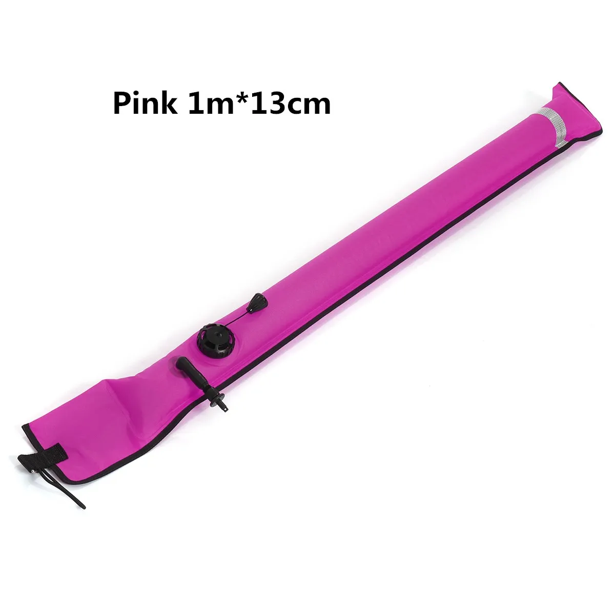 1mx13cm pink Дайвинг SMB 1 m 1,2 м 1,8 м красочные видимость безопасности надувные Дайвинг SMB поверхности маркер сигнала аксессуары для буев - Цвет: 1mx13cm pink