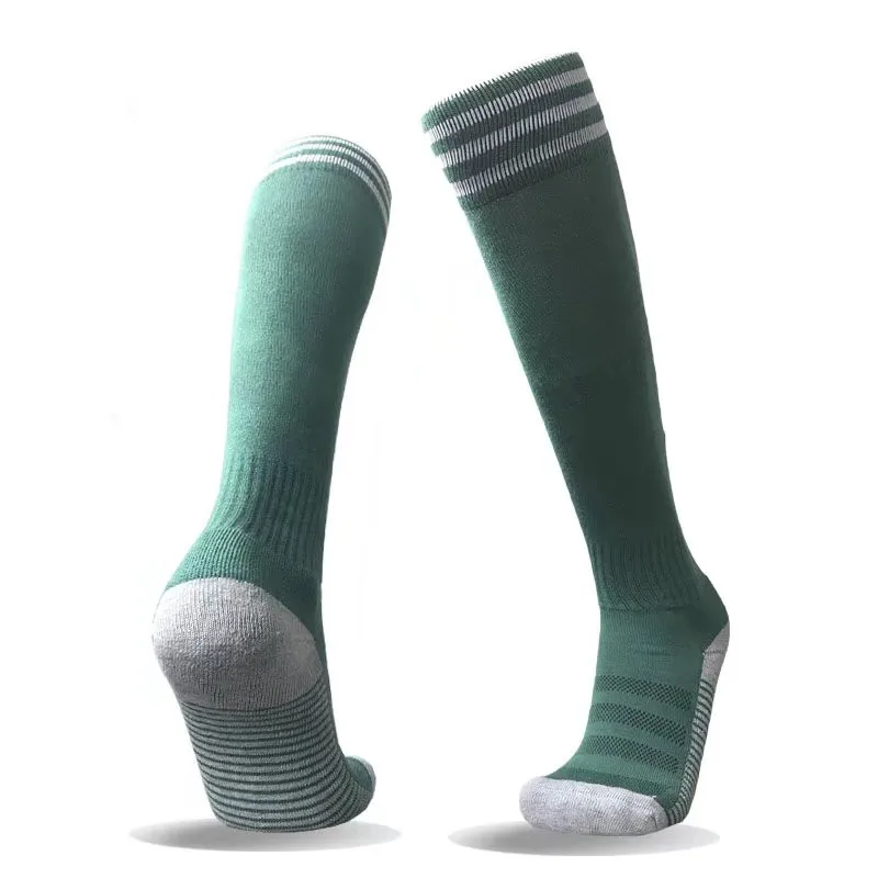 2018 новый дизайн мужчины дети Футбол Носки дышащий дезодорант длинные футбольные