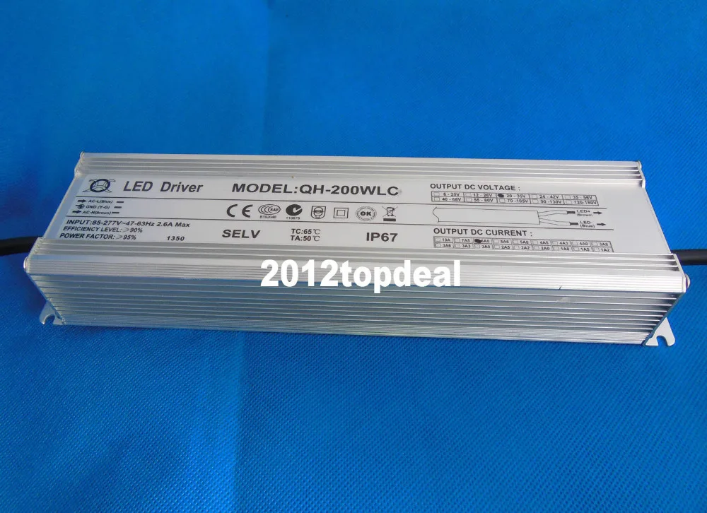 Water Proof Power Supply LED Driver 10w 20w 30w 50w 100w 150W 200W SMD Light | Лампы и освещение