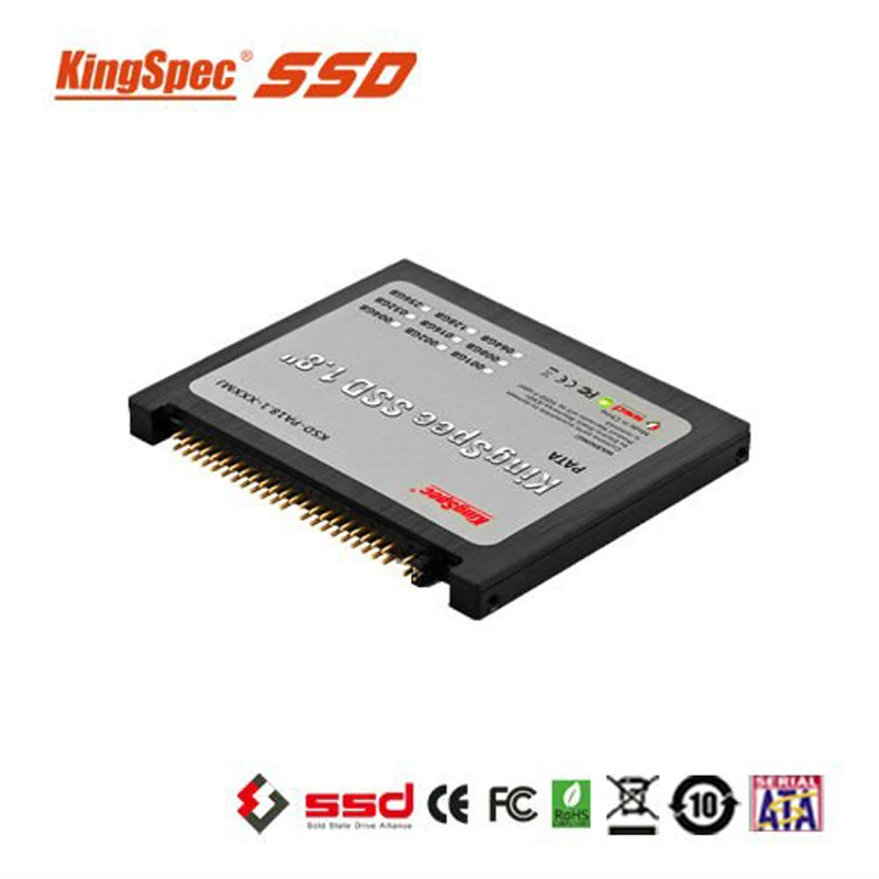 KingSpec 1.8 дюйм(ов) 44pin IDE PATA SSD 64 ГБ твердотельный диск MLC NAND флэш-памяти для ноутбука