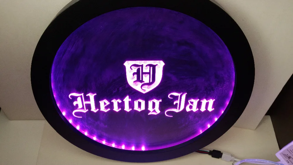 B 152 Hertog Jan man пещера RGB led многоцветный беспроводной контроль пивной бар Паб Клуб