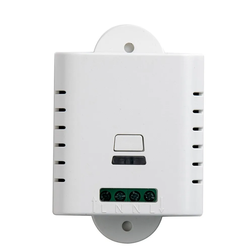 85V 110V 220V 250V 1CH Wireless Remote Control Switch Receiver+3*Wall Panel Transmitter Sticky Smart Home | Электроника