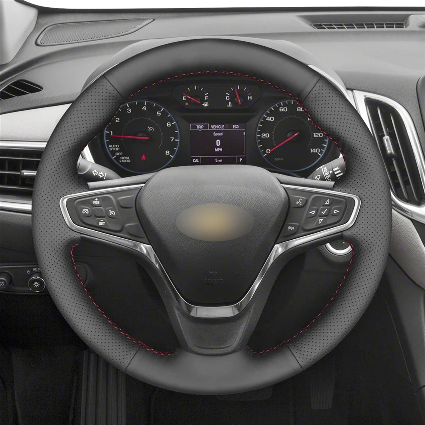 MEWANT черная натуральная кожа раньше для Chevrolet Malibu XL 2016 2019 Equinox 2017 Opel Ampera E 2019|Чехлы на