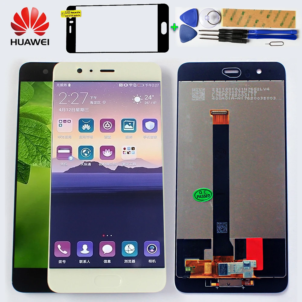 Сенсорный экран для Huawei P10 PLUS 5 дюймов 2560*1440 ЖК дисплей дигитайзер в сборе с