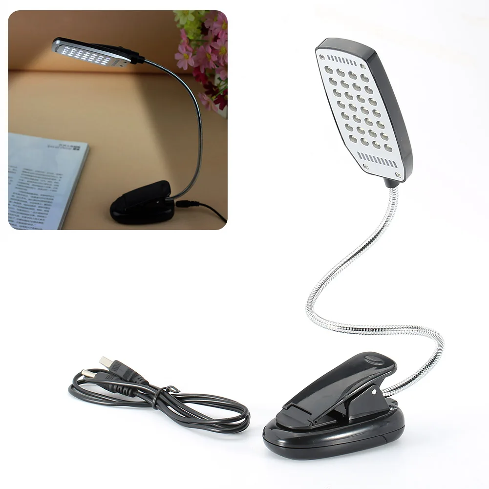 Настольный светильник USB и питание от аккумулятора 28 светодиодов лампа для