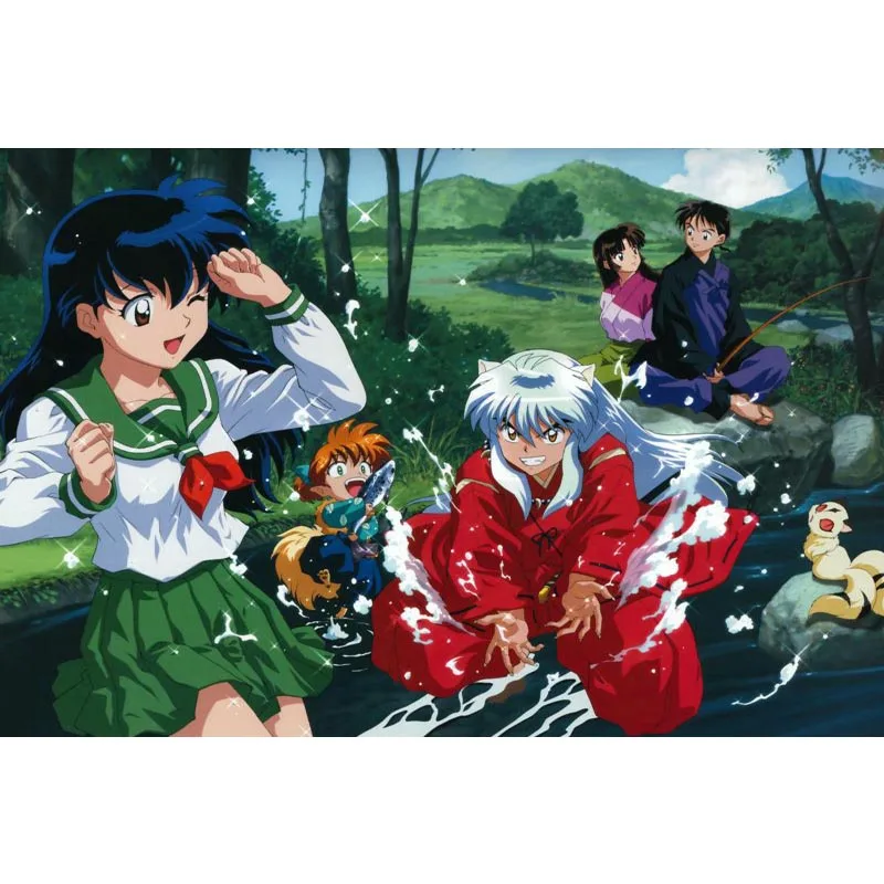 Новый стиль на заказ Шелковый Холст Inuyasha 27x40 см постер сделай сам лучший подарок