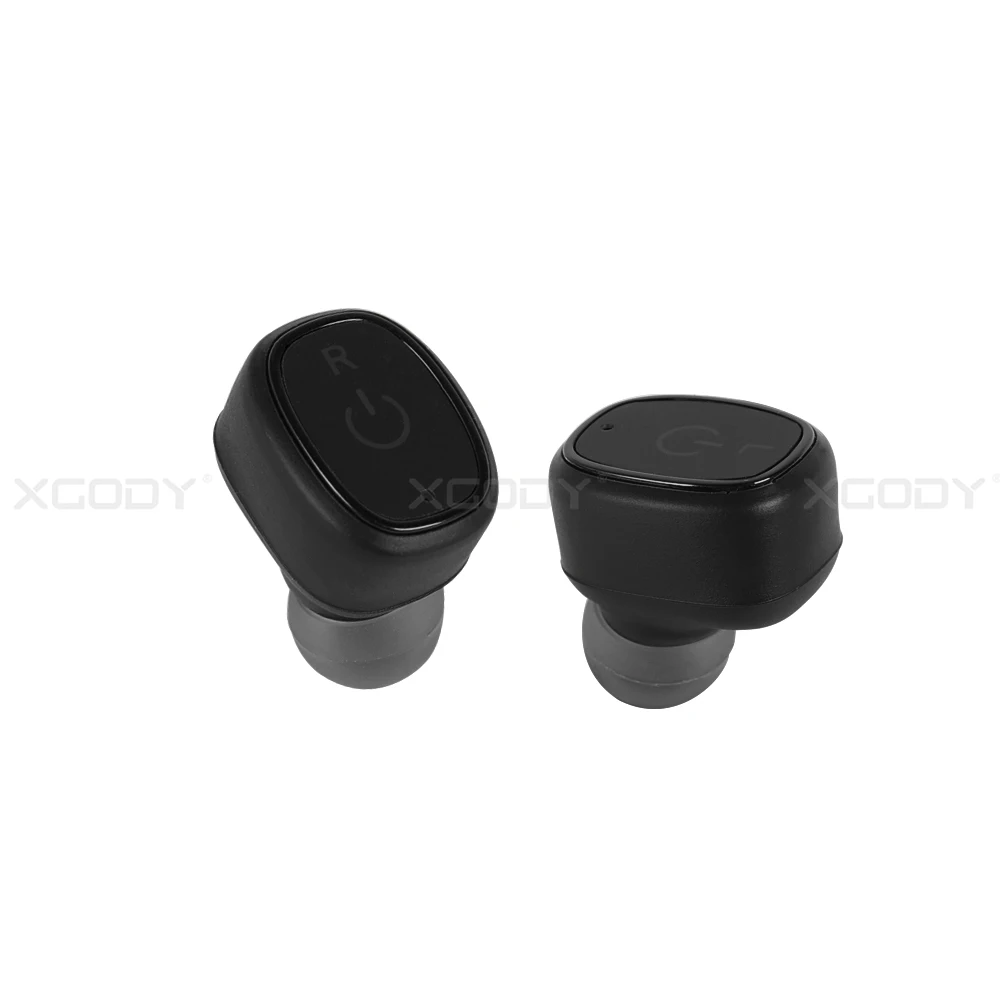 XGODY S2P V5.0 Bluetooth наушники 3D True Беспроводной стерео с микрофоном Портативный