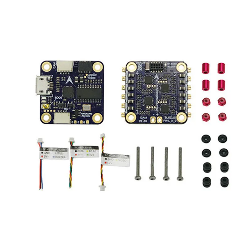Контроллер полета LDARC/Kingkong KK12 KK Flytower 20x20 мм 12A blheli _ s 4 в 1 ESC и Omni bus F4 с OSD для FPV