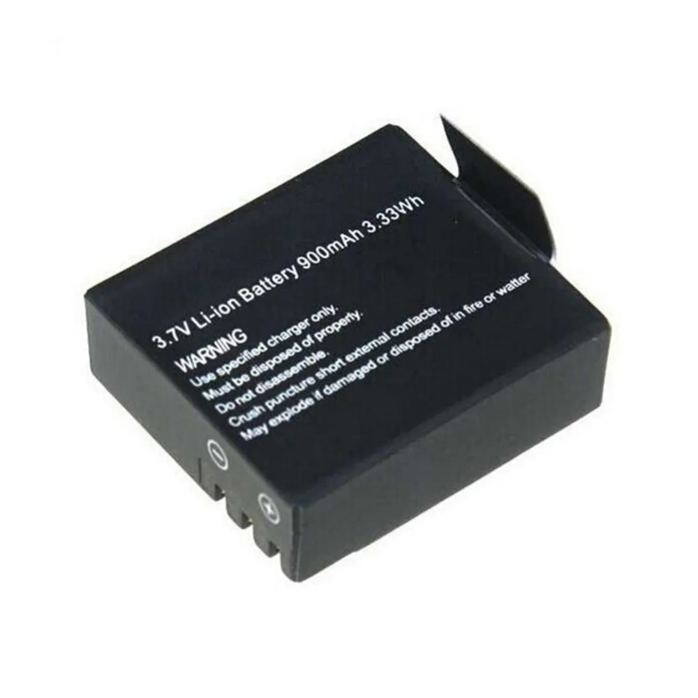 Аккумулятор литий ионный для экшн камеры 900 мАч|battery for sjcam|900mah li-ion batteryli-ion battery 900mah |