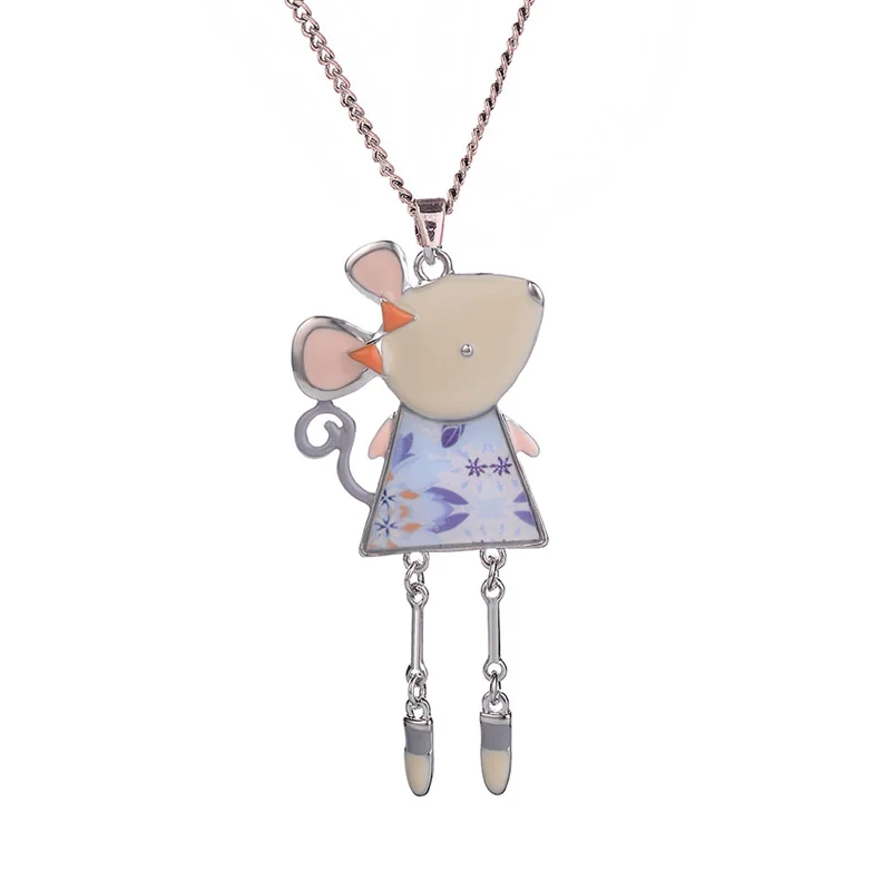 D & Rui ювелирные изделия эмалированное ожерелье для женщин девочек детей