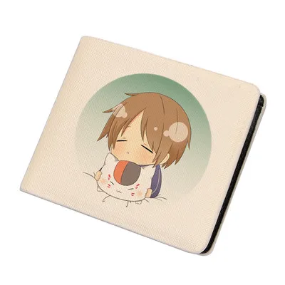 18 Natsume Yuujinchou Кошелек из искусственной кожи бренд кошелек двойного сложения кошельки - Цвет: 18