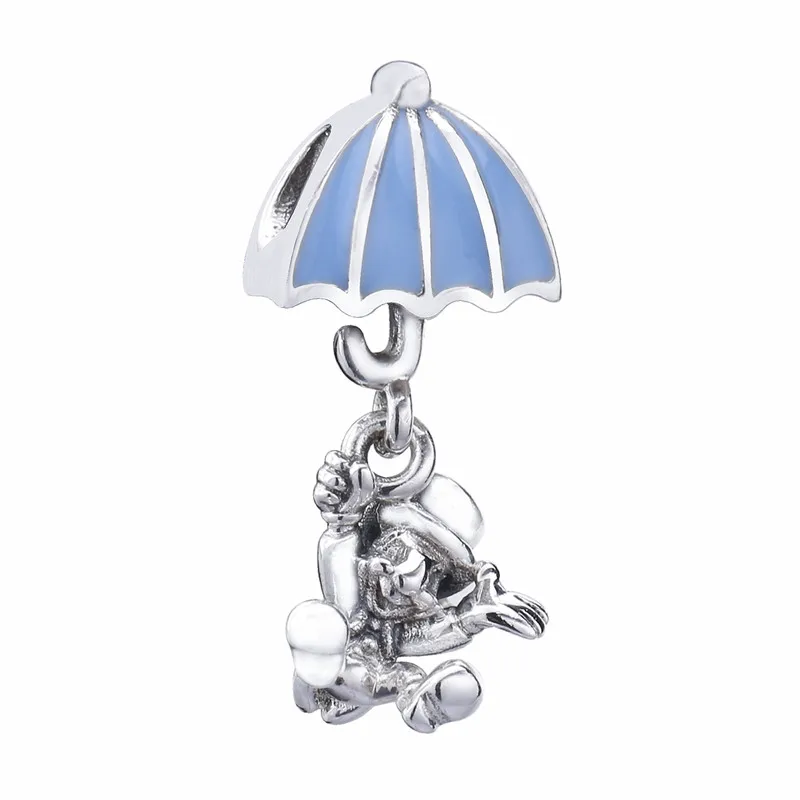 Mose Pendant Lovecabin, зимний семейный Шарм с корнями, Бруно, животное, шарм, ключи любви, болтаются, шарм, серебряные бусины 925 пробы, для ювелирных изделий - Цвет: Mose Pendant
