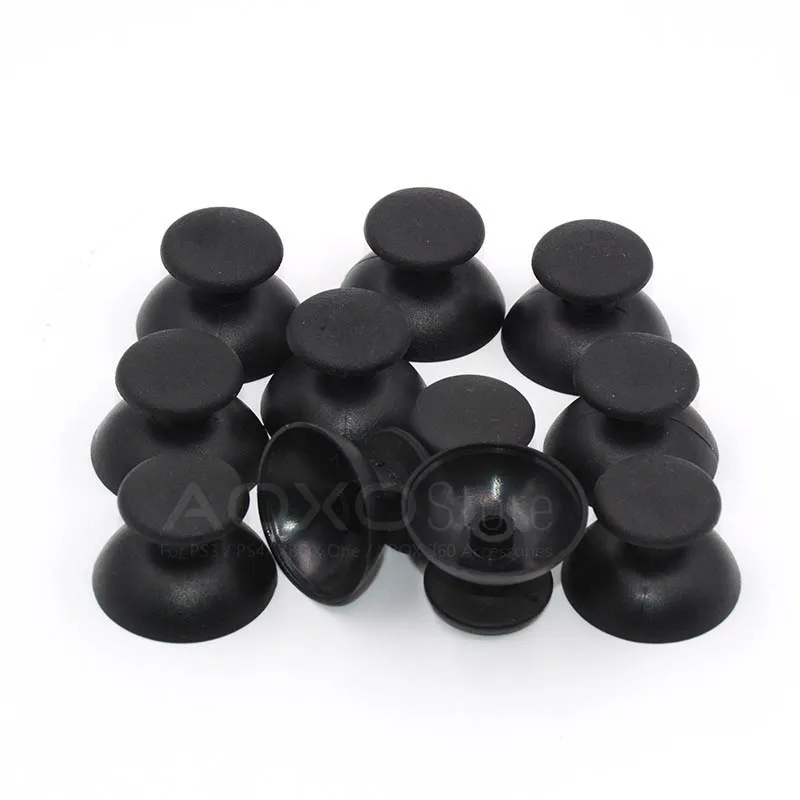 2 Pcs Black Analog Joystick Stick for Sony Playstation PS3 Caps Controller Thumbsticks Dualshock 3 Replacement | Электроника