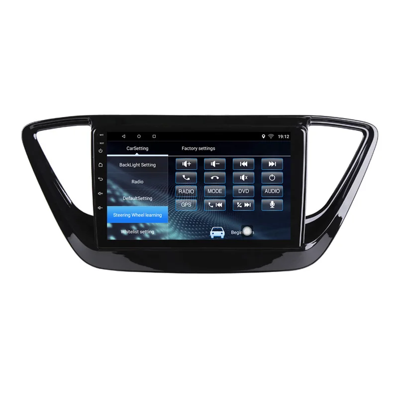 9 &quot2 + 32G 2.5D IPS Android 8 1 автомобильный DVD мультимедийный плеер GPS для Hyundai Verna Solaris 2017 2018