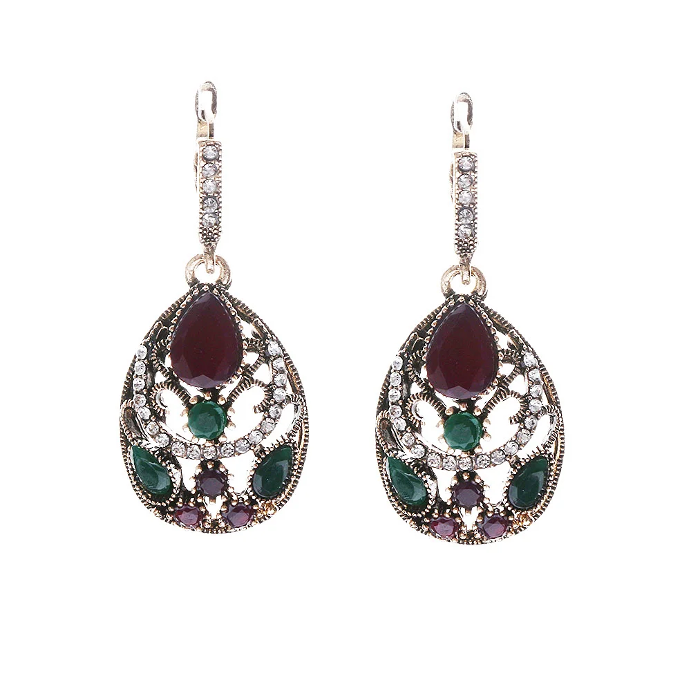 3 шт./компл. новейший женский винтажный комплект украшений ожерелье с подвеской