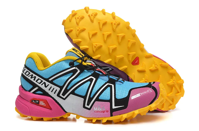 Salomon Скорость Крест 3 CS женские ботинки для улицы дышащая Соломон кроссовки