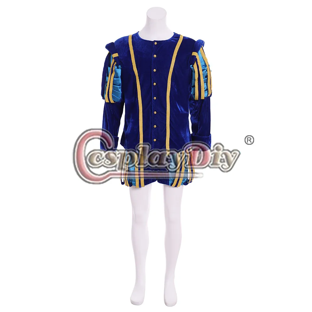 Мужской костюм для косплея сделанный на заказ средневековый Дор элизабетан