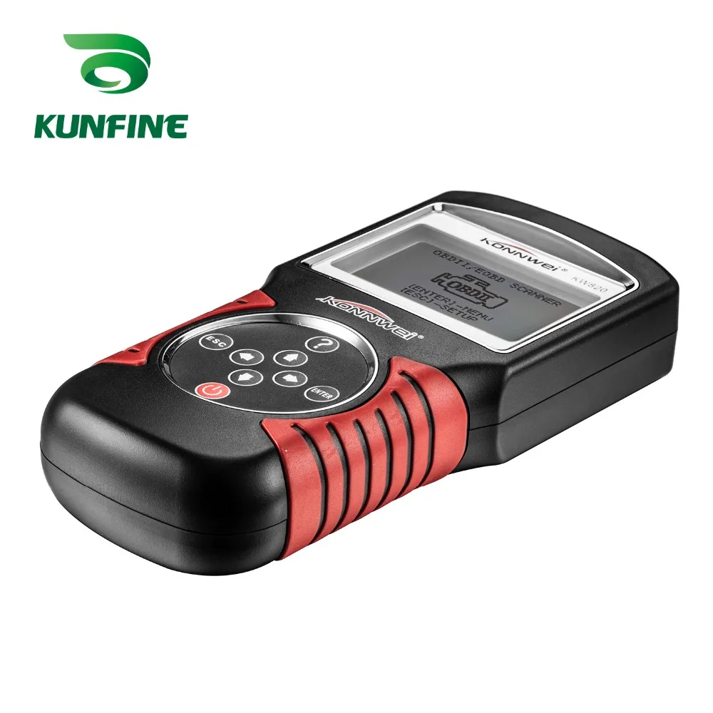 Автомобильный сканер KUNFINE KW820 EOBD диагностический OBD2 для автомобиля OBDII инструмент