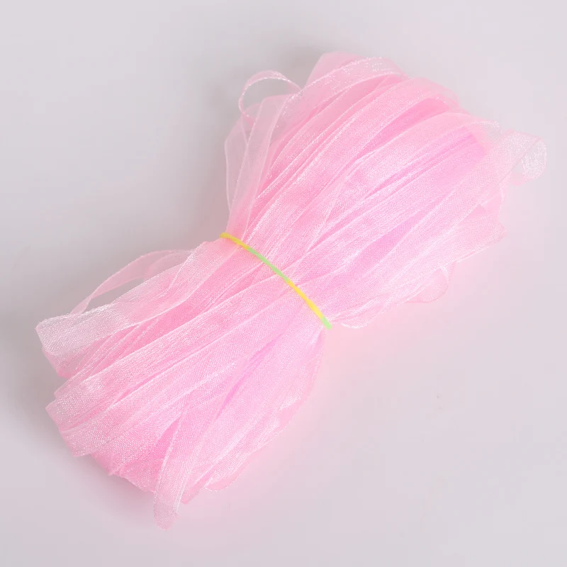 Ленты из органзы разных цветов ширина 6 мм 20 ярдов|organza ribbon|tape ribbonribbon ribbon |