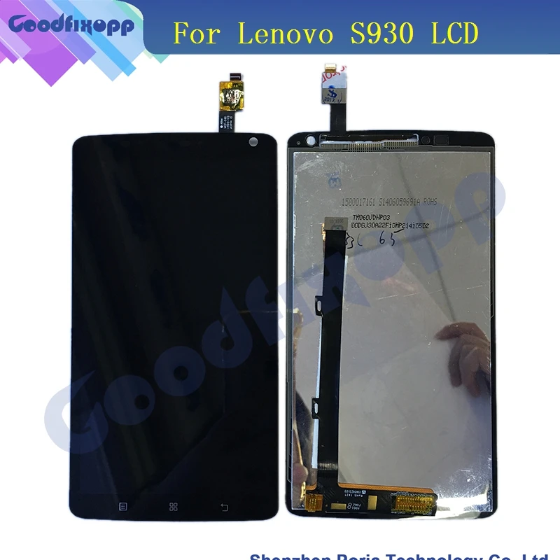 Для Lenovo S930 ЖК дисплей сенсорный экран дигитайзер в сборе для телефона