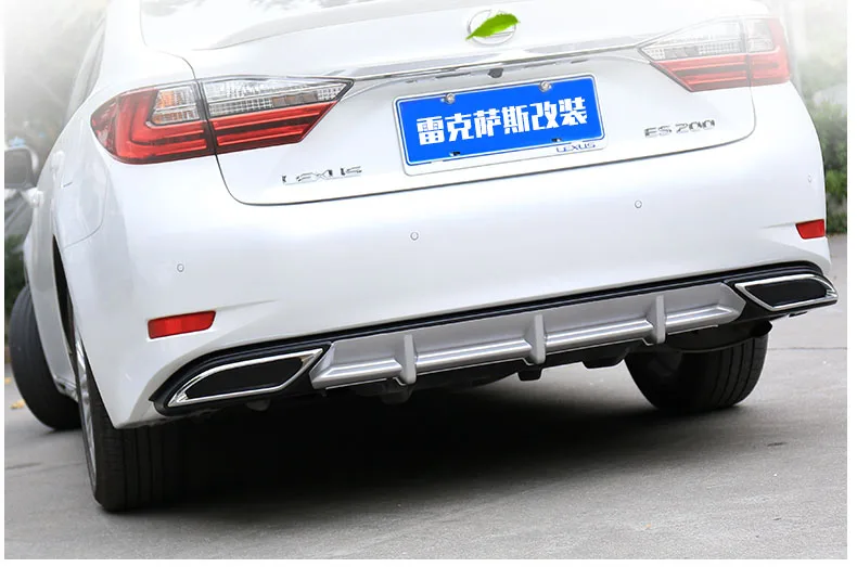 Lsrtw2017 abs спортивный автомобиль заднего бампера для lexus es250 es200 es300h 2012 2013 xv60