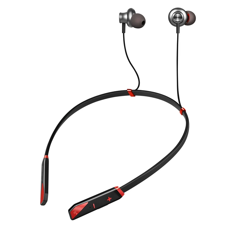 Red Беспроводные наушники EARDECO с большим аккумулятором, спортивные стерео наушники с Bluetooth, наушники с микрофоном, наушники с басами, наушники, гарнитура - Цвет: Red