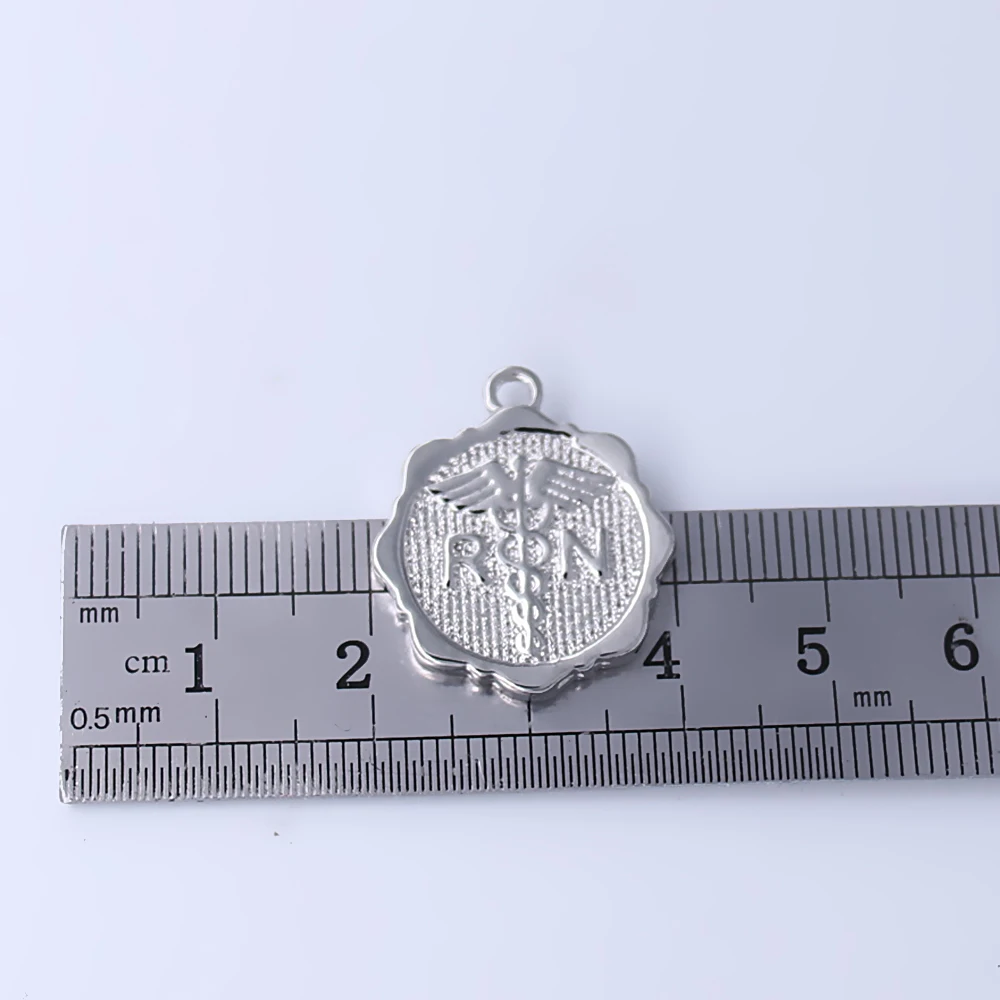 Красивая двухсторонняя резная медицинская бижутерия подвеска символ врача