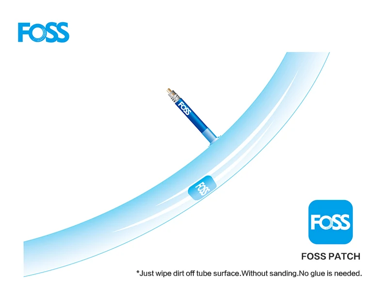 FOSS 6 шт./компл. велосипедный заплата для ремонта шин ремонт инструмент MTB дорожный велопокрышки ремонт Pad инструмент внутренние parches bicicleta велосипедный ремонт инструмент