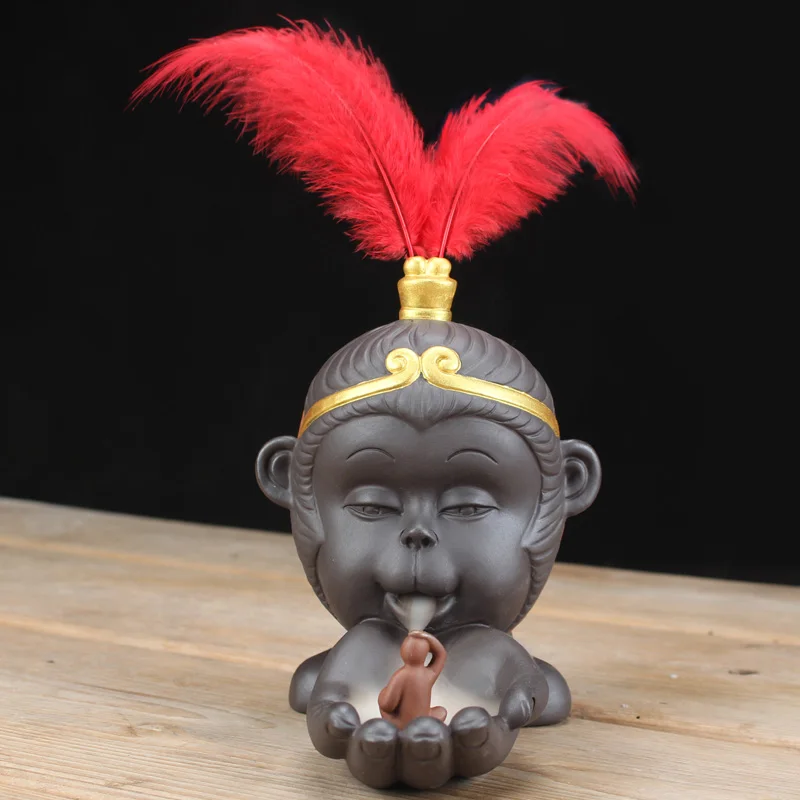 Sun Wukong ароматическая горелка с обратным потоком домашний Декор Керамическая