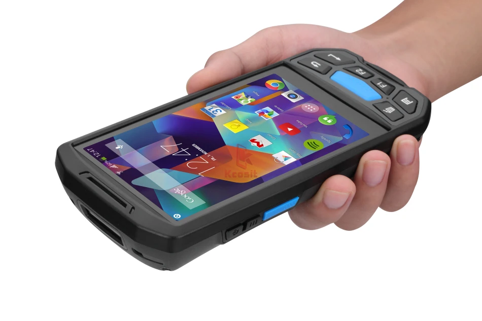 Ручной терминал PDA QR 1D 2D лазерный сканер штрих кода сборщик данных Android